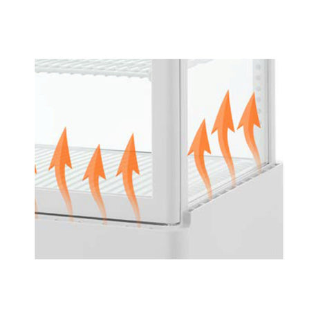 Vitrina frigorifica de prezentare - 58 lt