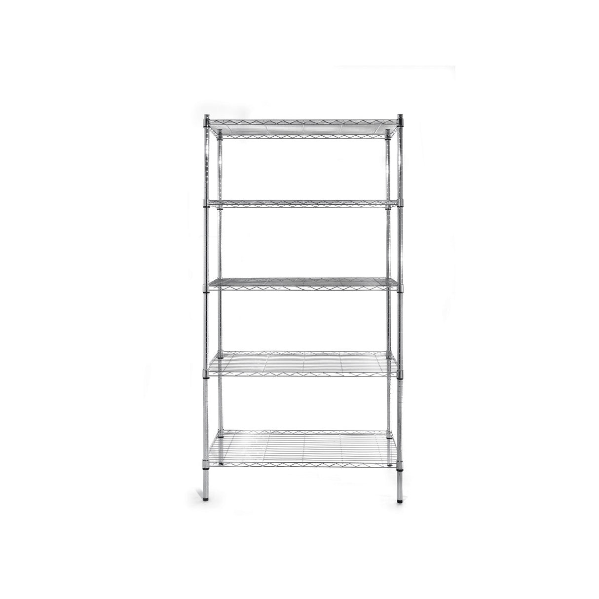 Raft depozitare cu 5 polite, 910x455x(H)1830
