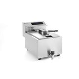 Friteuza MasterCook cu robinet scurgere - 8 lt