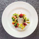 Farfurie Fine Dine, Crema 300 mm