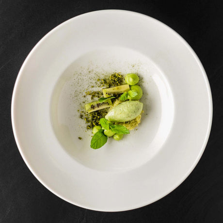 Farfurie paste Fine Dine, Crema 260 mm