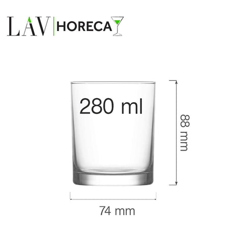 Pahar pentru whisky Rotterdam 280 ml, LAV