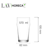 Pahar de bere Berlin 570 ml, LAV