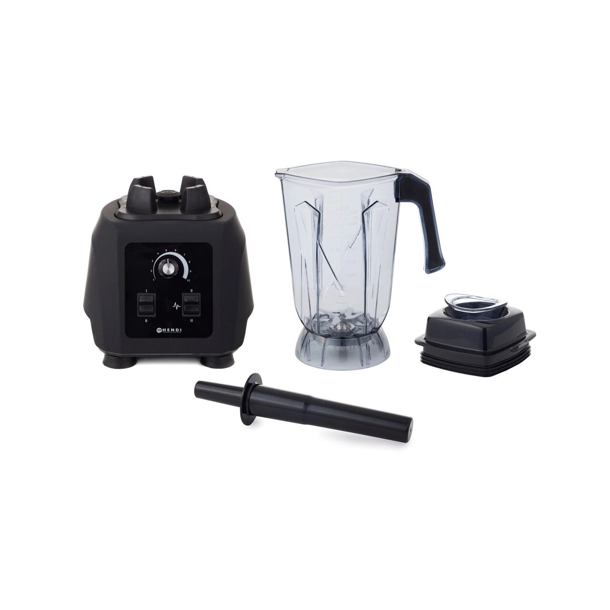 Blender profesional 1500 W, cana policarbonat 2.5 lt, Hendi, 14000-25000 rpm