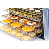 Deshidrator alimente, capacitate 7 tavi 375x300 mm, afisaj digital, 500W,345x450x(H)315mm