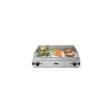 Gratar electric 2/3 neted, 1/3 striat Hendi Blue Line, 3500 W, 720x530x(H)250 mm, potrivit si pt uz profesional