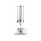Dispenser suc 3 litri, suport inox, container din policarbonat, Hendi, robinet antipicurare, 215x315x490 mm