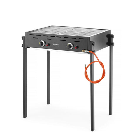 Gratar pe gaz Roast-Master Pro Black, HENDI, negru, 11,6 kW, 790x560x(H)900mm