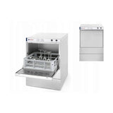 Masina de spalat pahare K40, HENDI, Masina profesionala de spalat pahare cu pompa de detergent K40 Hendi 230 W 470x510(+325)x(H)710 mm, 230V/2800W, 510x470x(H)710mm