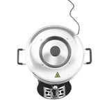 Percolator / cafetiera profesionala, 6lt, Hendi, cu pereti dubli din inox, 1500W, diam. 241x (H)480 mm, robinet anti-picurare, temperatura ajustabila pana la 100 C, filtru incorporat pentru cafea macinata
