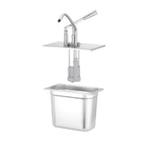 Capac cu dozator pentru recipiente GN, Hendi, GN 1/4, 270x165 mm