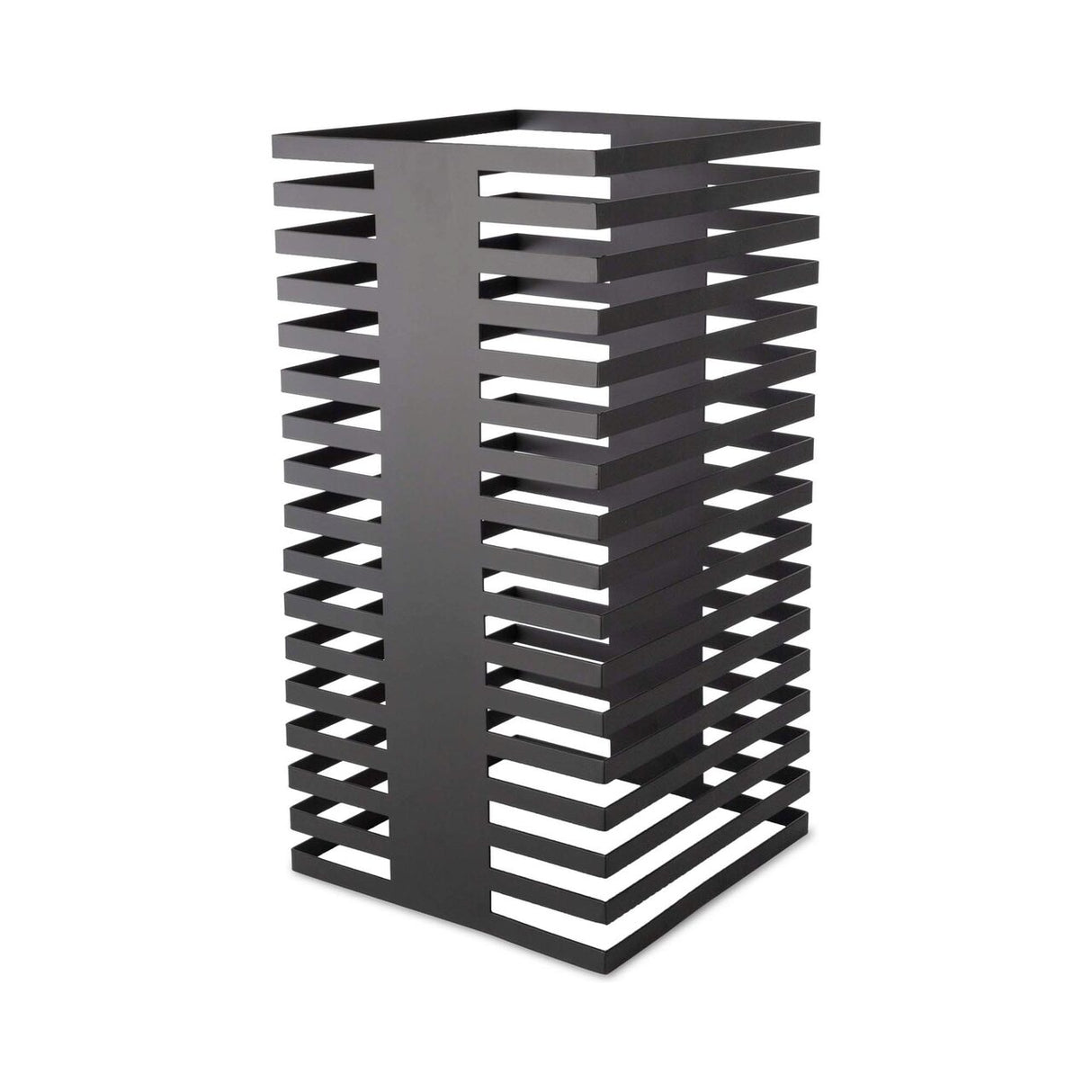 Coloana bufet Skiatos, 17 nivele,Fine Dine, negru  250x250x500mm
