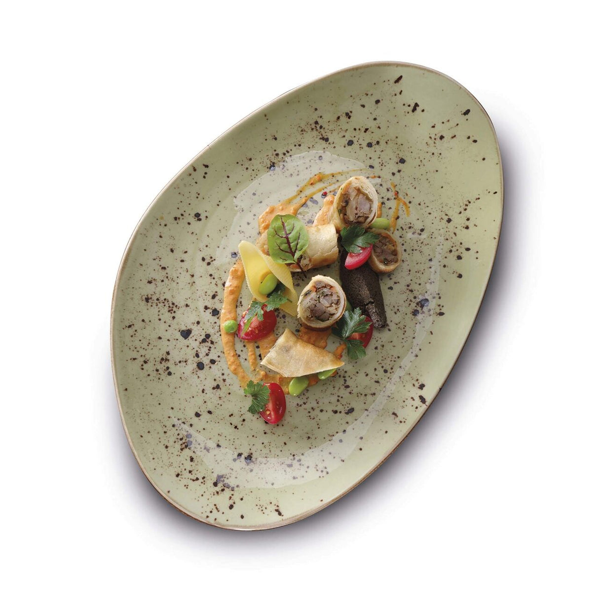 Bol tip barca Olive, 250x160 mm Fine Dine