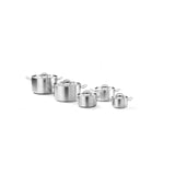Oala profesionala cu capac, 15 Lit, 32 cm diametru x 19 cm inaltime, inox, gama Hendi Kitchen Line