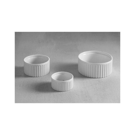 Vas ramekin Hendi, portelan rezistent pana la 600?C, 120x55 mm