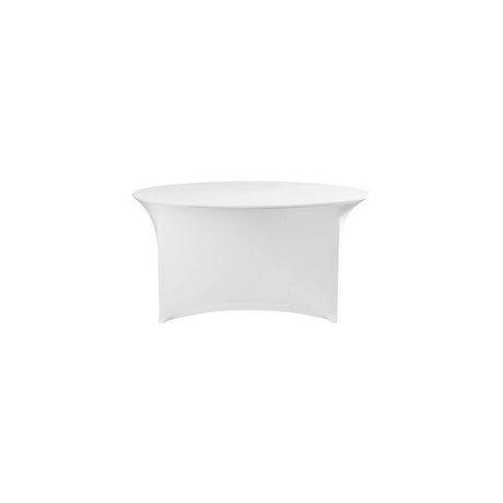 Fata de masa Symposium, rotunda, Alb, 1800x(H)760 mm Hendi