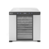 Deshidrator alimente Hendi Profi Line, 1000 W, 10 tavi, Temperatura reglabila 35-75?C, Gri