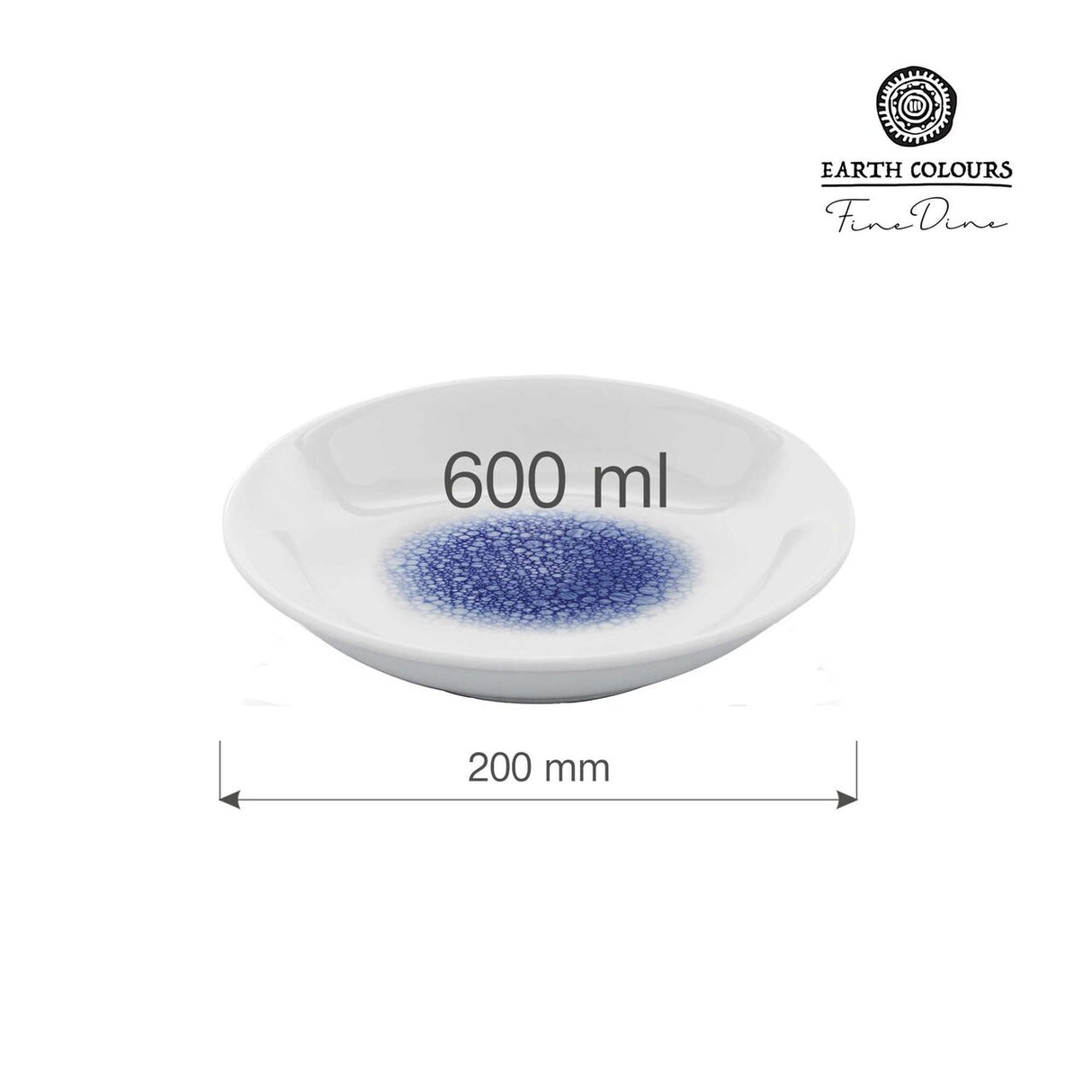 Bol Serenity 200 mm, 600 ml  Fine Dine