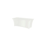 Fata de masa tip husa pentru masa bufet dreptunghiulara, 1830x760x(H)730 mm Alb, Hendi