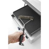 Perie din sarma, Hendi, forma Y, Inox, maner ergonomic, 520x170mm