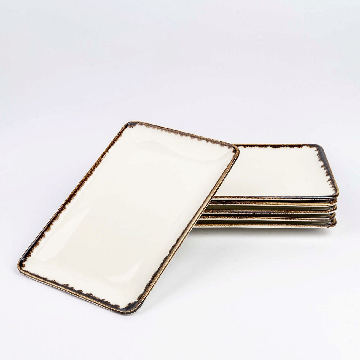 Farfurie dreptunghiulară Vanilie, 300x150 mm Fine Dine