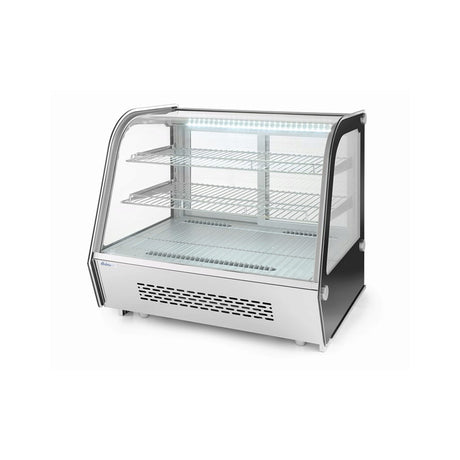 Vitrina rece de prezentare, 160 lt, interval temperatura 2-6 gr C, 160 W, ARKTIC by Hendi, 850x568x(H)686 mm, Clasa energetica B