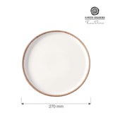 Farfurie cu margine inalta Vanilla, 270 mm Fine Dine