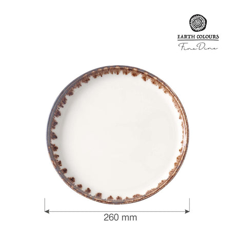 Farfurie plata Vanilla, 260 mm Fine Dine
