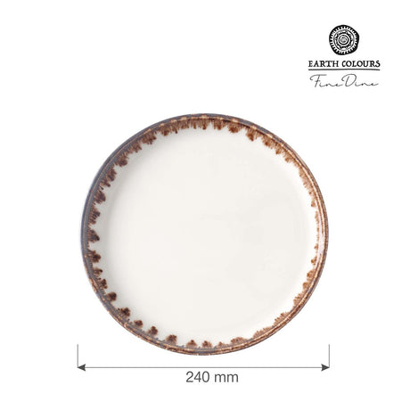 Farfurie plata Vanilla, 240 mm Fine Dine