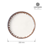 Bol cu margine joasa Vanilla, 200 mm Fine Dine