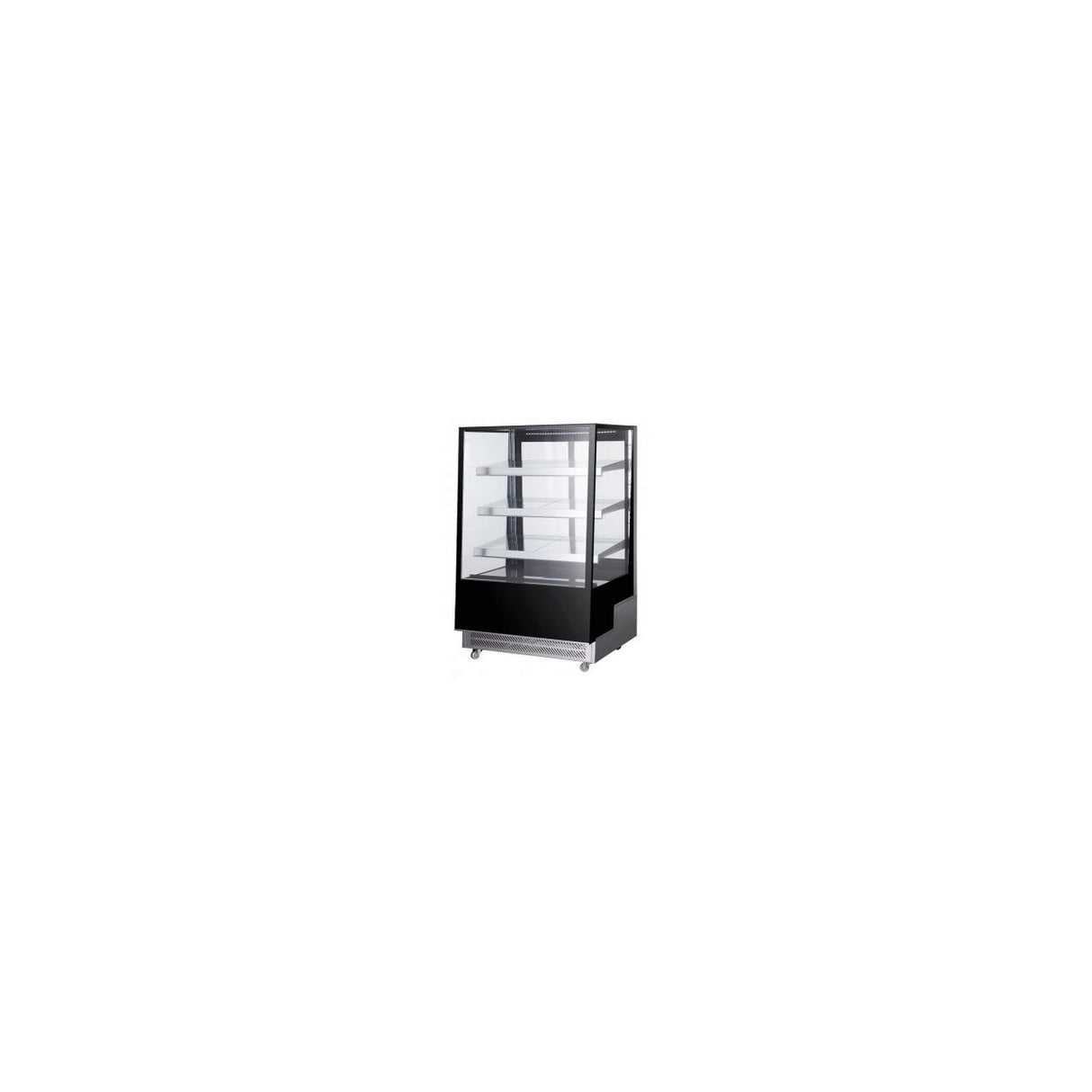 Vitrina frigorifica de prezentare interval temp. 2/6?C, 490 W corp inox, ARKTIC by Hendi, 900x805x(H)1445, 500 Litri, Clasa energetica C
