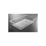Tava Gastronorm GN 1/1, adancime 100 mm, 14 lt - policarbonat transparent, Hendi
