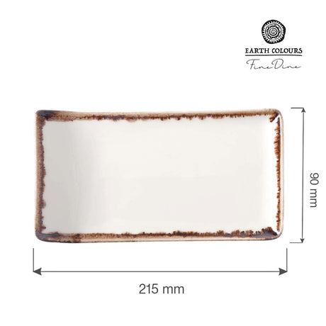 Farfurie de servire Vanilla, 215x90 mm Fine Dine
