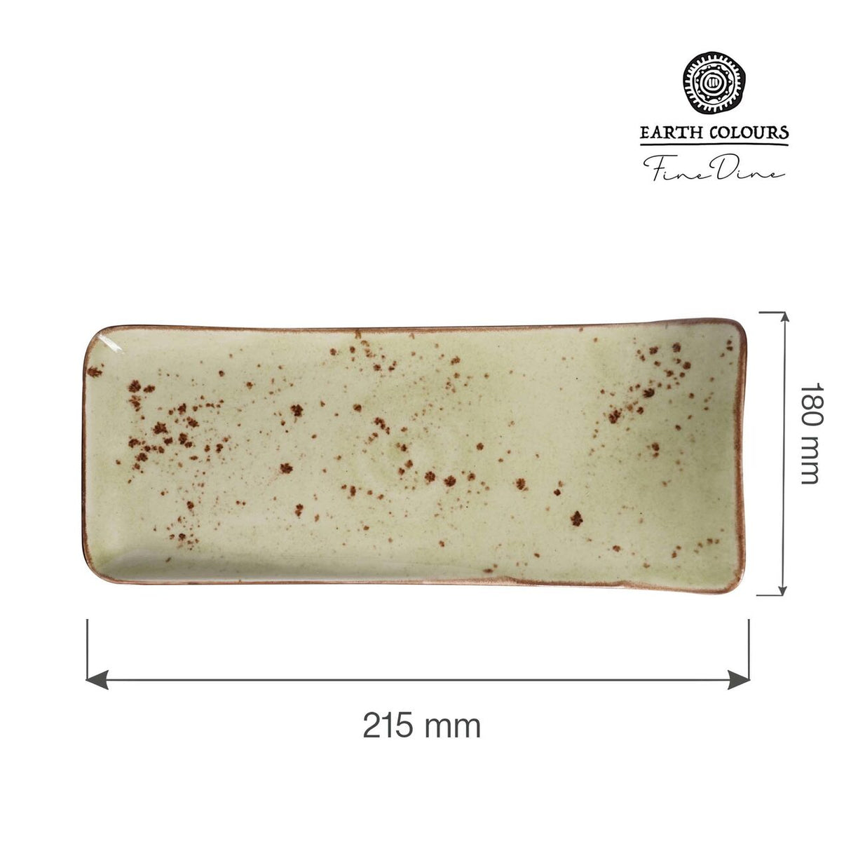Farfurie de servire Olive 215x180 mm Fine Dine