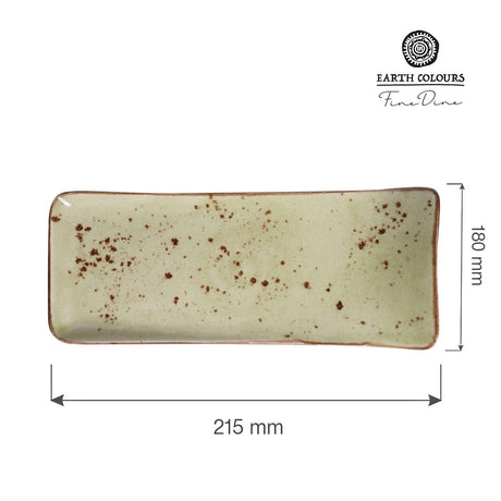 Farfurie de servire Olive 215x180 mm Fine Dine
