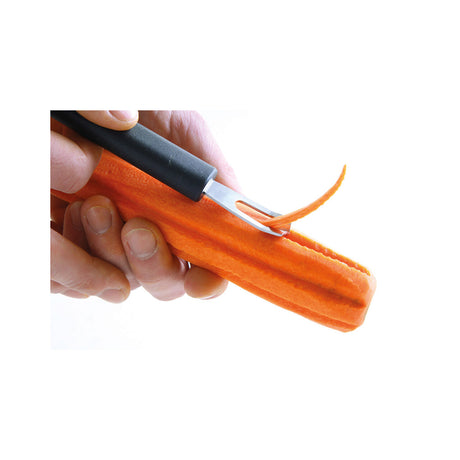 Cutit decojire / decorare cu canal 150 mm, Hendi, lama inox
