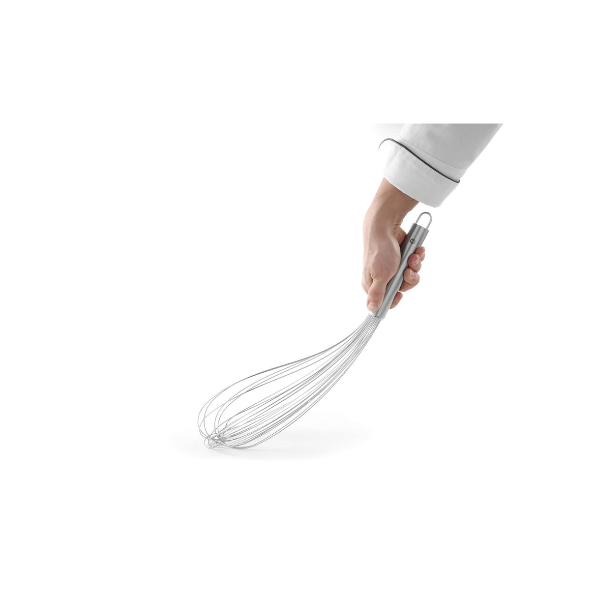 Tel cu 12 fire flexibile, inox, 45 cm, carlig agatare, Hendi Piano, potrivit si pt uz profesional