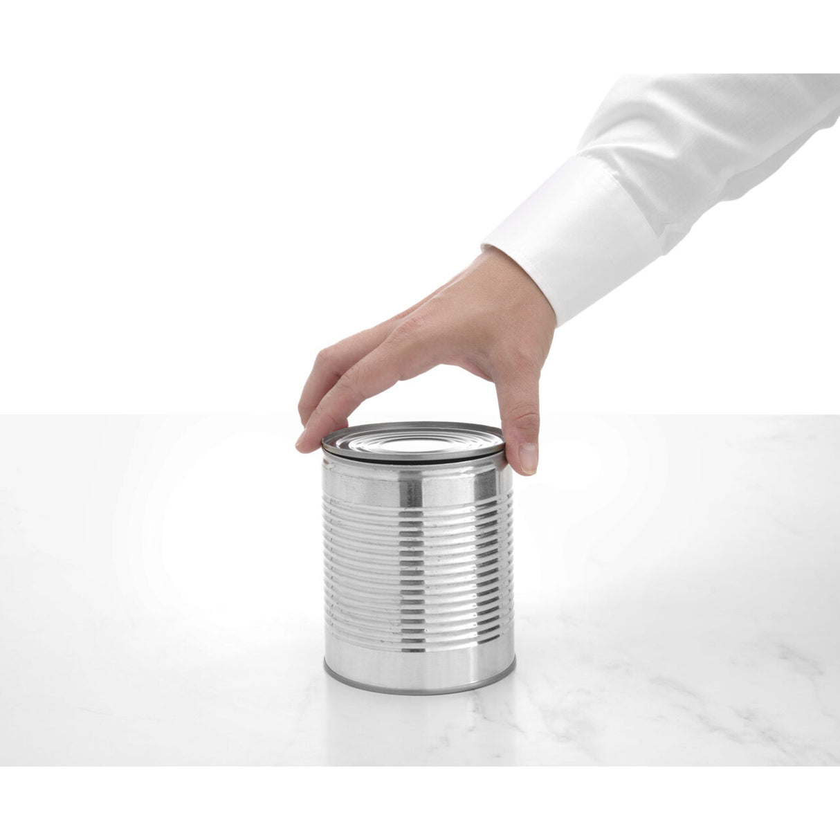 Desfacator conserve, Hendi, 190 mm, modul de deschidere lasa conserva fara margine ascutita, Inox/Polipropilena