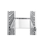 Carucior mobil pt debarasare tavi - pt 15 tavi 60x40 cm- structura inox - 690x515x(H)1695 mm, Hendi