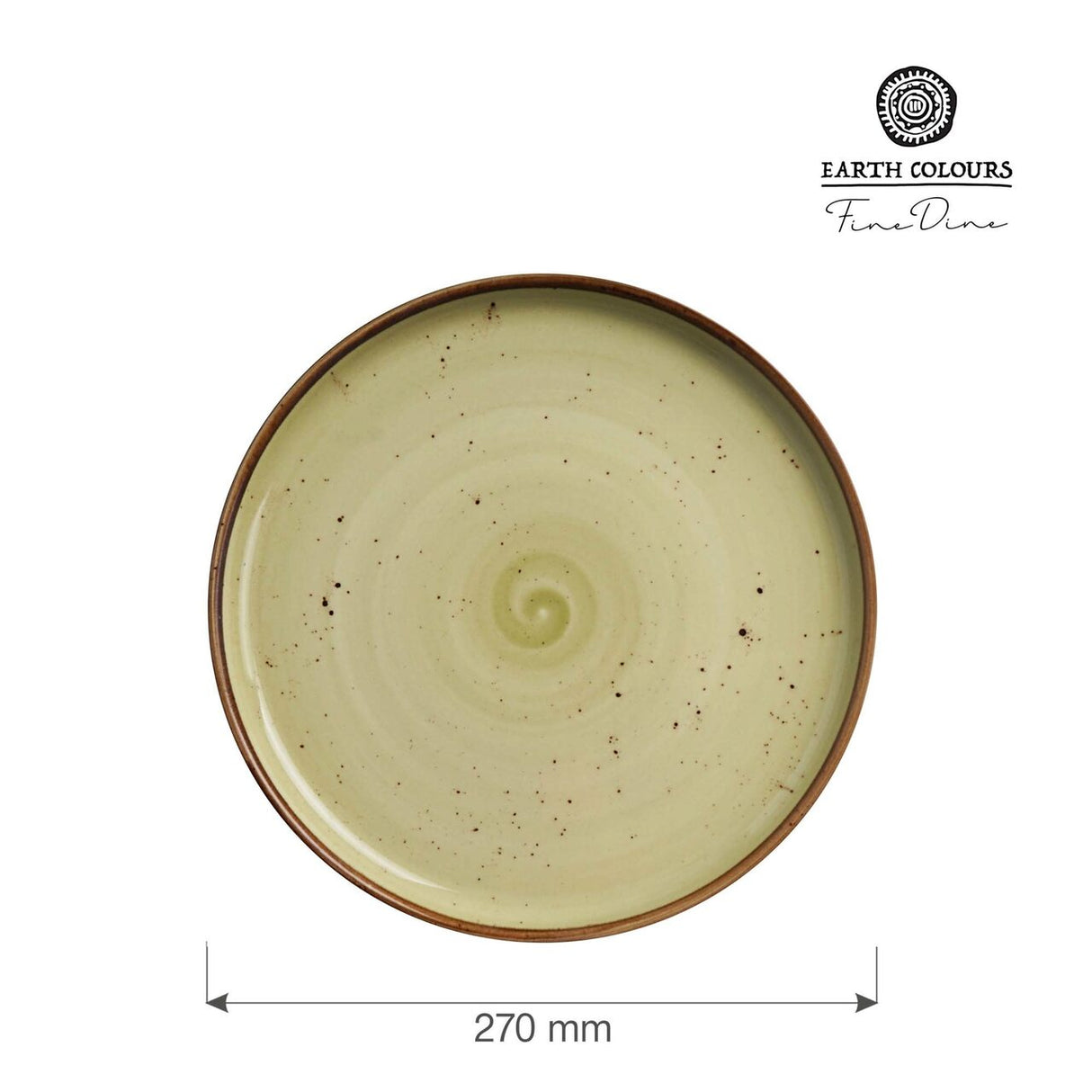Farfurie cu margini înalte Olive 270 mm Fine Dine