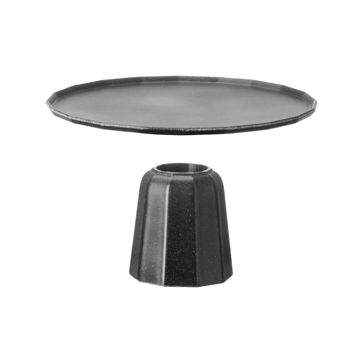 Baza de platou Metropolis, negru, 110x(h)120mm Fine Dine