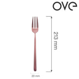 Furculiță de masă Amarone Bronze, OVE, 213 mm