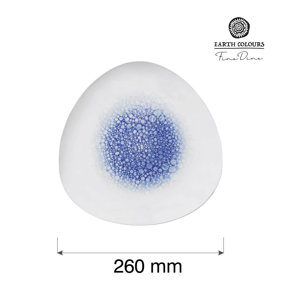 Farfurie triunghiulara  Serenity, 260 mm Fine Dine