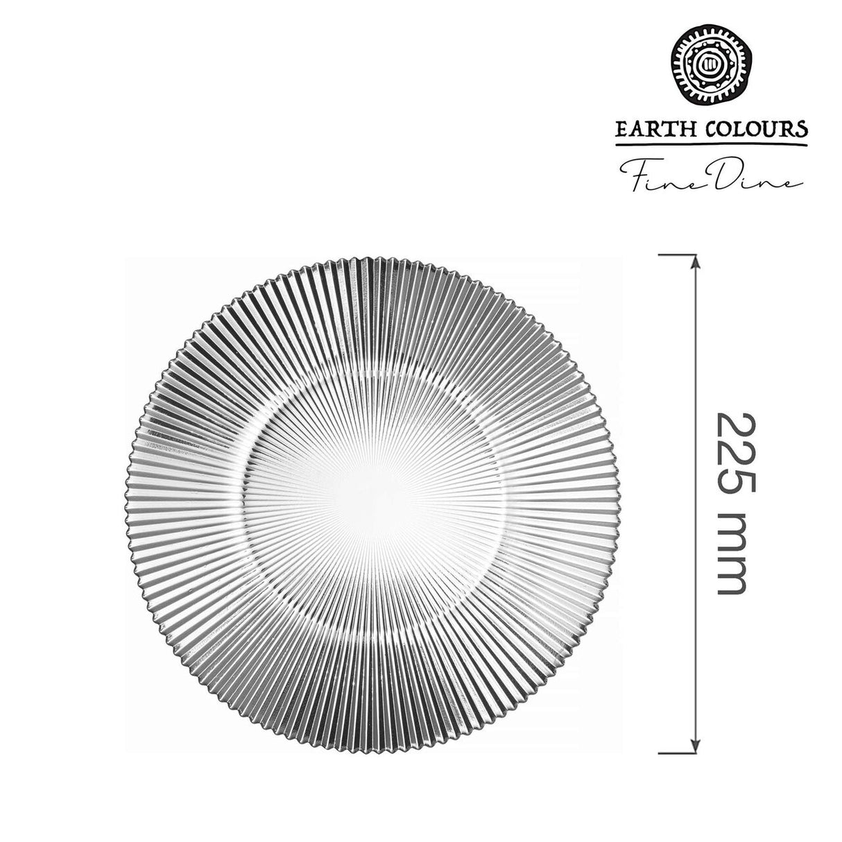 Farfurie plata Aura, 225 mm Fine Dine