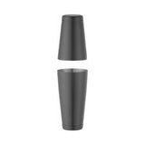 Shaker Tin-on-Tin Boston, negru, Bar up, 0,8L, ø90x(H)303mm
