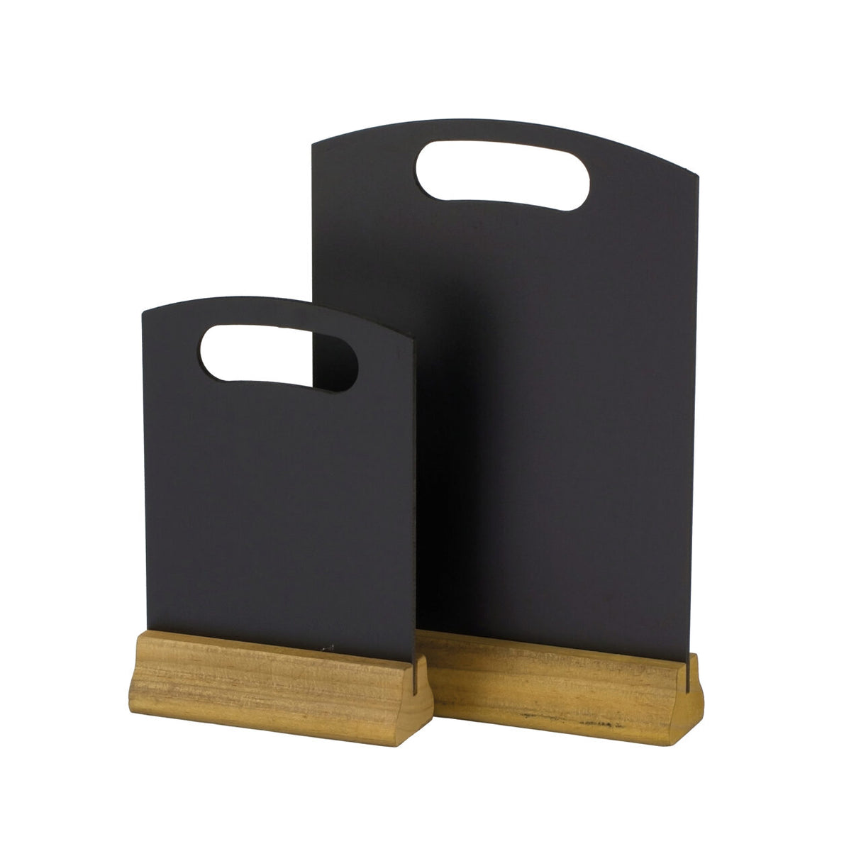 Set 2 x Tabla pentru meniu, suport lemn, 150x230 mm, Hendi