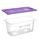 Capac Gastronorm mov, GN 1/2, Hendi, 325x265mm mm, HACCP, polipropilena