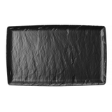 Platou melaminat negru , Rock,  Fine Dine GN 1/1, 530x325mm