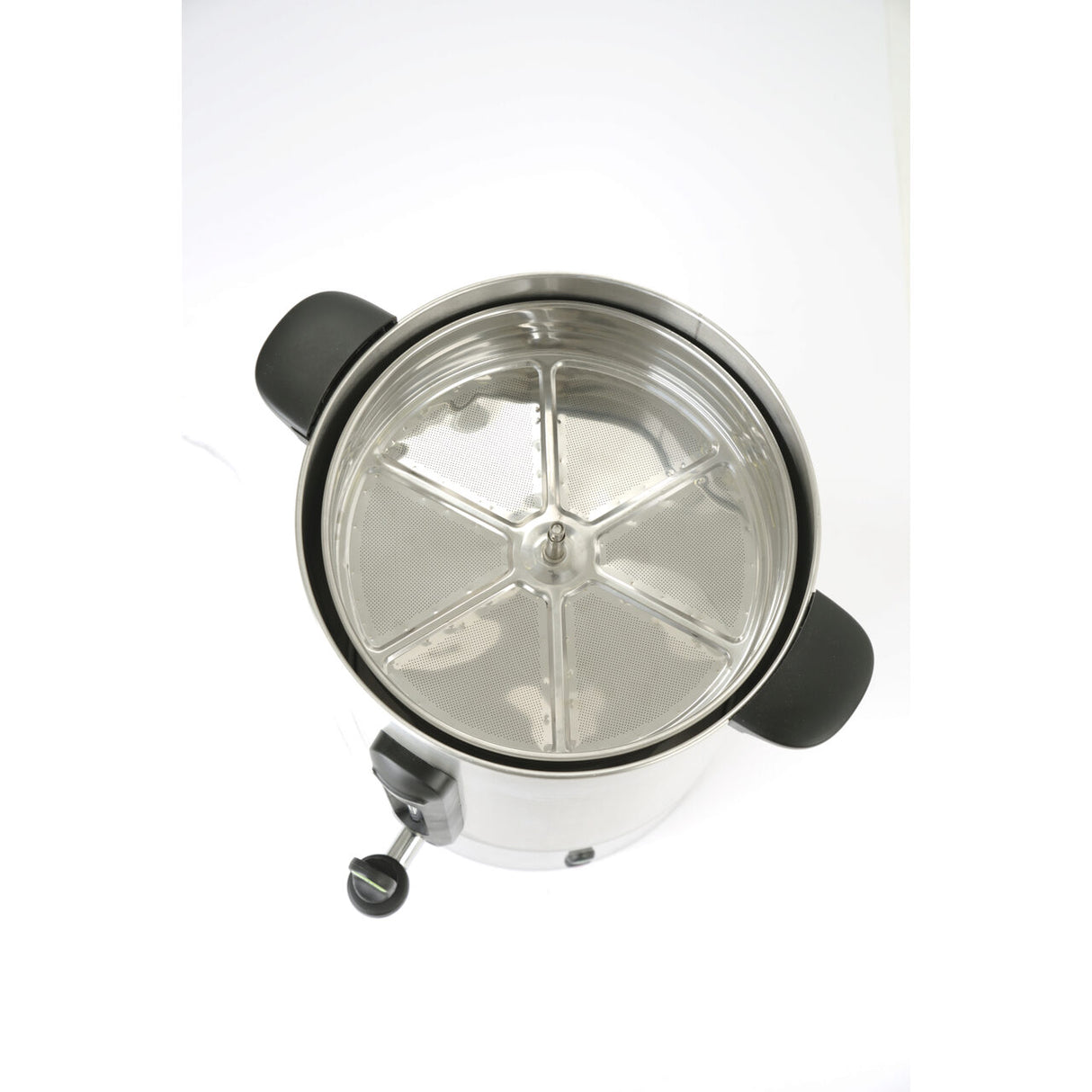 Percolator pentru bauturi fierbinti 13 litri, inox, termostat 0-100 gr C, 1650 W, Concept Line Hendi, 357x380x(h)502 mm