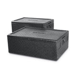 Cutie termoizolanta cu capac pentru transport, 40 lt, GN1/1, interior 538x338x(H)234mm, Hendi Kitchen Line, spuma polipropilenica, exterior 600x400x(H)285 mm